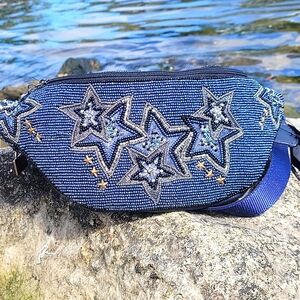 Mary frances star studded belt bag